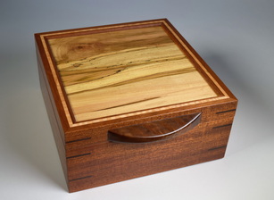 Watch Case Box Spalted Maple